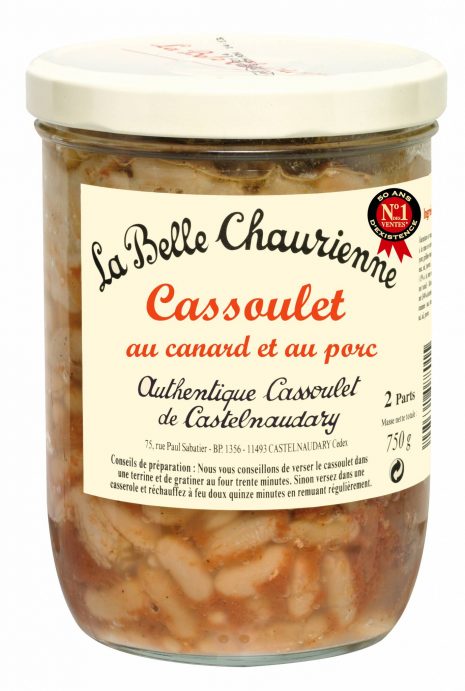 Cassoulet au canard et au porc g