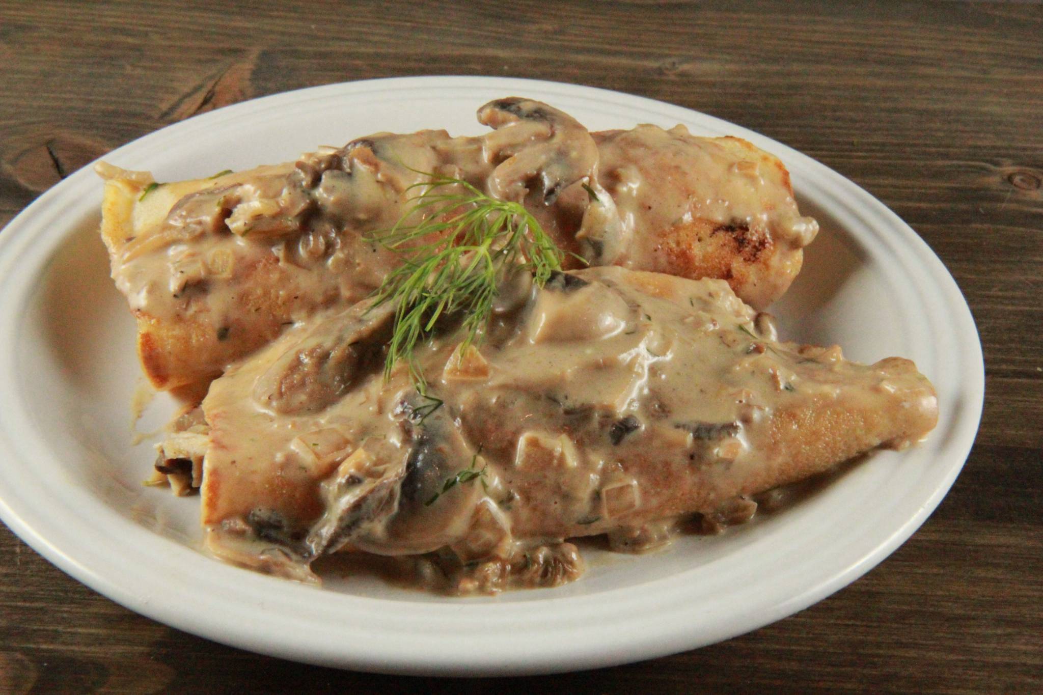 Chicken With Porcini Mushroom Sauce