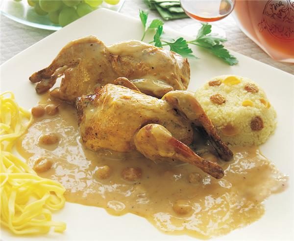 Maison Godard - Roasted Quails In Foie Gras Sauce