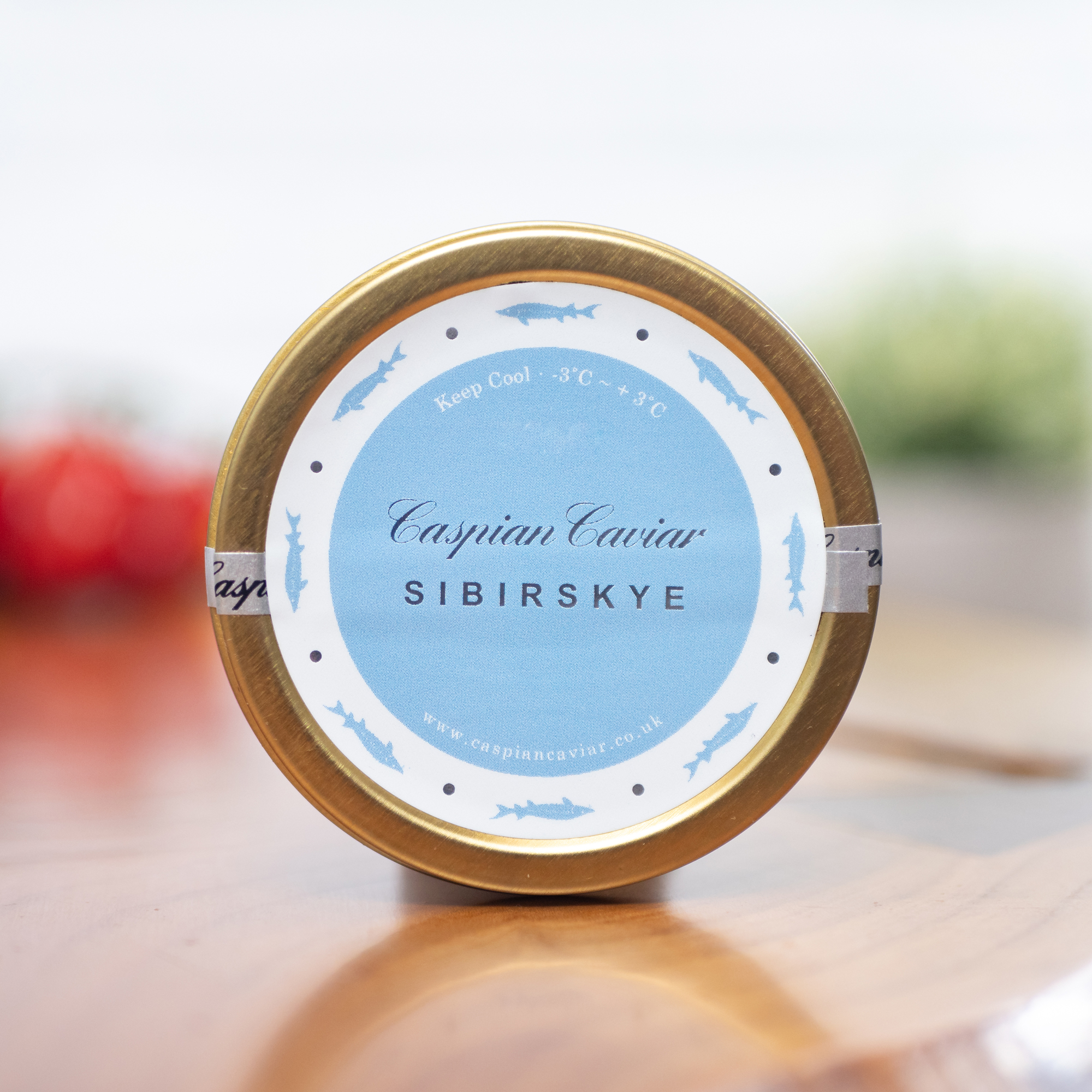 Caspian Caviar Sibirskye Premium Baerii Caviar 30g (Best Before 14/02/2024)  - The Good Food Network