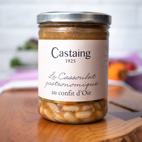 Castaing - Cassoulet Gastronomique Au Confit D’Oie 820g jar