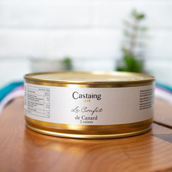 Castaing - Confit De Canard 820g tin