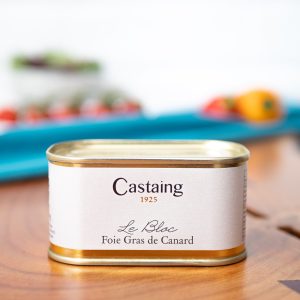 Castaing - Duck Foie Gras Bloc 130g tin