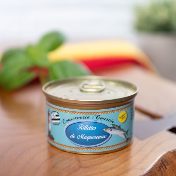 Conserverie Courtin - Rillettes De Maquereaux 130g tin