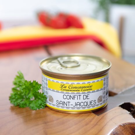 Conserverie Courtin - Scallop Confit De Saint-Jacques 130g tin