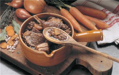 Goose Confit In Puy Lentil Sauce French Ready Meal One Portion - Maison Godard