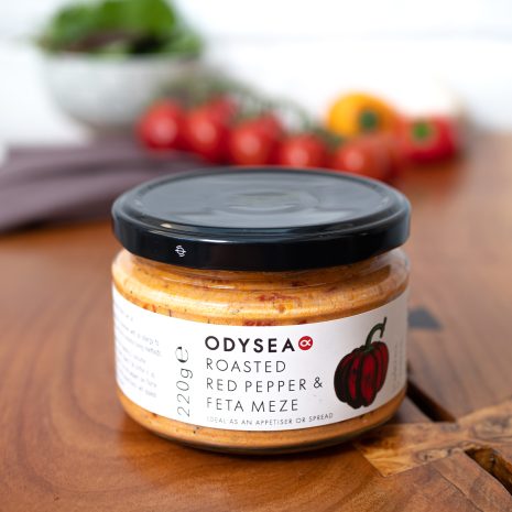 Odysea Red Pepper & Feta Meze 220g jar