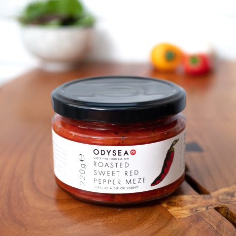 Odysea - Roasted Sweet Red Pepper Meze 220g jar