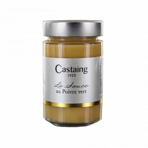 Castaing - Sauce Poivre Vert (Green Peppercorn Sauce) 180g Jar