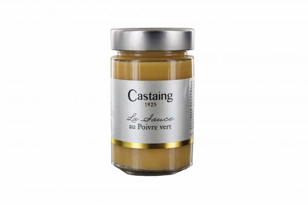 Castaing - Sauce Poivre Vert (Green Peppercorn Sauce) 180g Jar