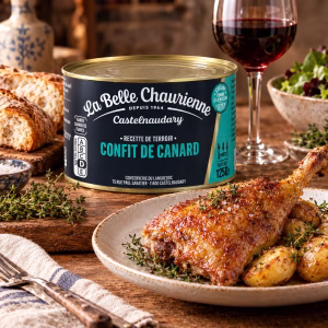 La Belle Chaurienne | Confit De Canard | Duck Confit | 1250g Tin | Four Duck Legs