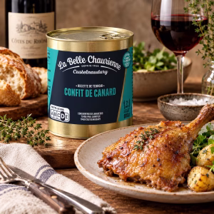 La Belle Chaurienne | Confit De Canard | Duck Confit | 800g Tin | Two Duck Legs