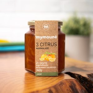 Mymoune Three Citrus Marmalade 340g jar