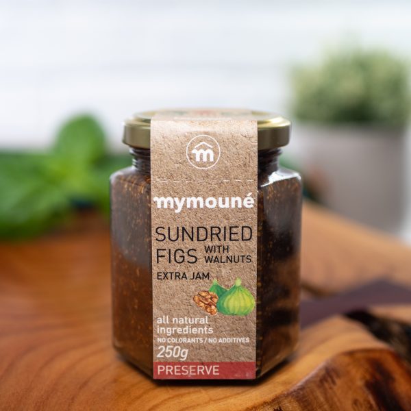 Mymoune - Sundried Fig Jam With Walnuts 250g jar