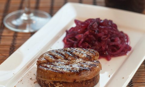 Seared foie gras recipe