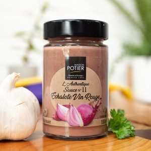 Maison Potier - L Authentique Sauce No 11 - Echalote Vin Rouge Red Wine Sauce And Shallot 180g jar