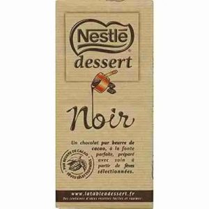 Nestle Noir Dessert Chocolate