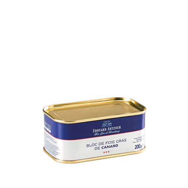 Bloc De Foie Gras Edouard Artzner - French Duck Foie Gras 200g Tins