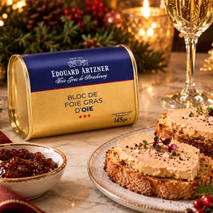 Edouard Artzner | Bloc De Foie Gras D'Oie | Goose Foie Gras | 145g Serves 3