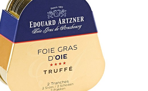 Edouard Artzner Foie Gras d'Oie Truffe 75g - Goose Foie Gras With Truffles