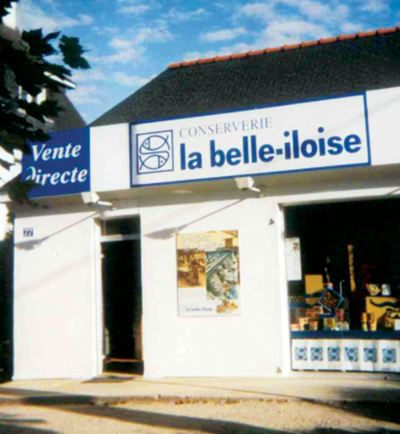 1972 - The Second La Belle-Iloise Shop In Carnac