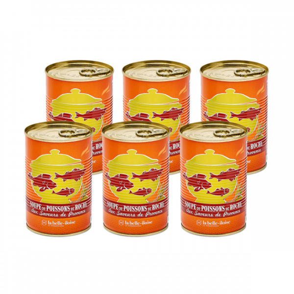 La Belle Iloise Soupe De Poisson De Roche Case Of Six