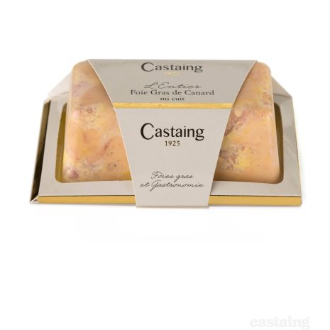 Castaing Foie Gras De Canard Entier Au Gelee De Champagne