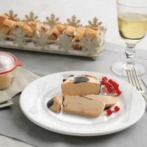Foie Gras de Canard Entier du Périgord Truffé Mi-Cuit (5% de Truffes Noires) 200 g Maison Godard