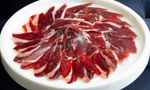 Señorío Acorn Fed 100% Ibérico Ham, Hand-Carved, 100g