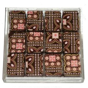 Lauden Lychee And Rose Chocolates Box Of 12