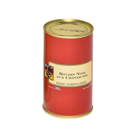 French Black Pudding With Chestnuts