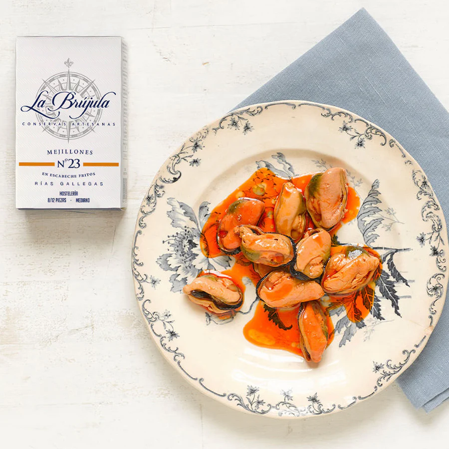 La Brujula Galician Mussels In Escabeche