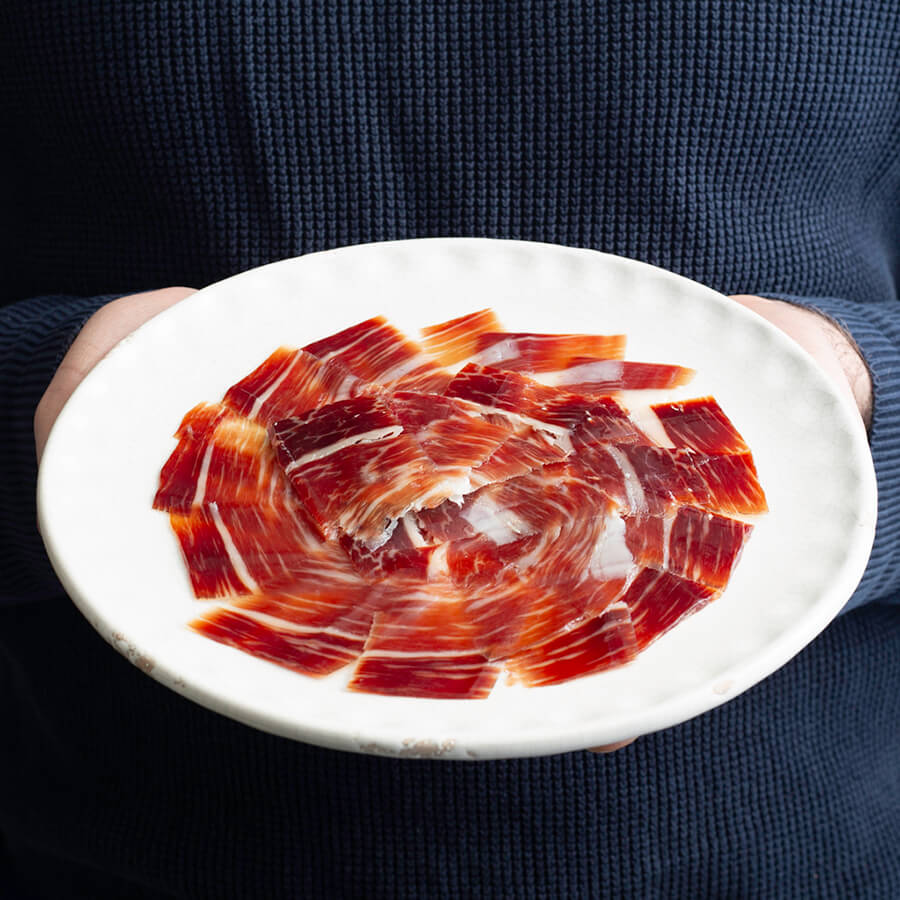 Senorio Acorn Fed 100% Iberico Ham, Hand-Carved 50g
