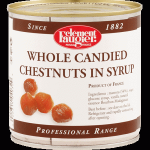 Clement Faugier Marrons Confit Au Syrop 540g