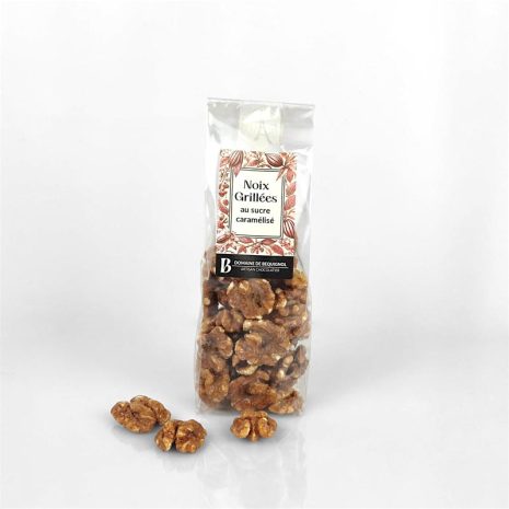 Domaine De Bequignol - Roasted Caramelised Walnuts 100g Gift Sachet