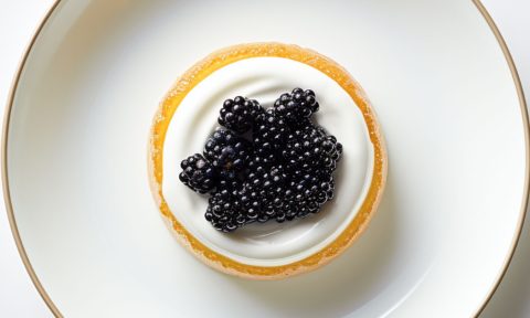 caviar and cream cheese