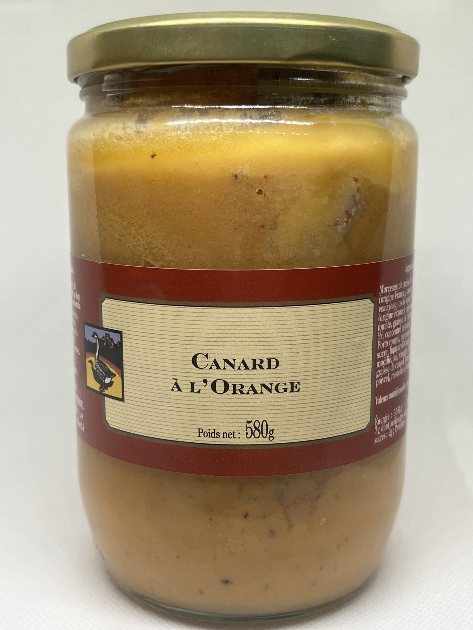 Duck Cooked In range Sauce Two Portion Jar