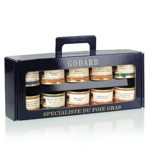 French Pate Gift Set Containing Ten Regional Pates (10 x 65g)