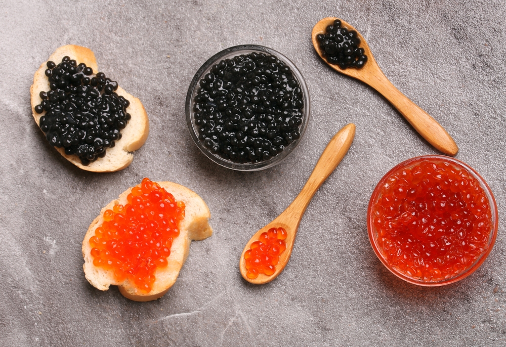Salmon Caviar vs Sturgeon Caviar