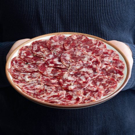 Brindisa Acorn Fed Iberico Salchichon Slices 100g