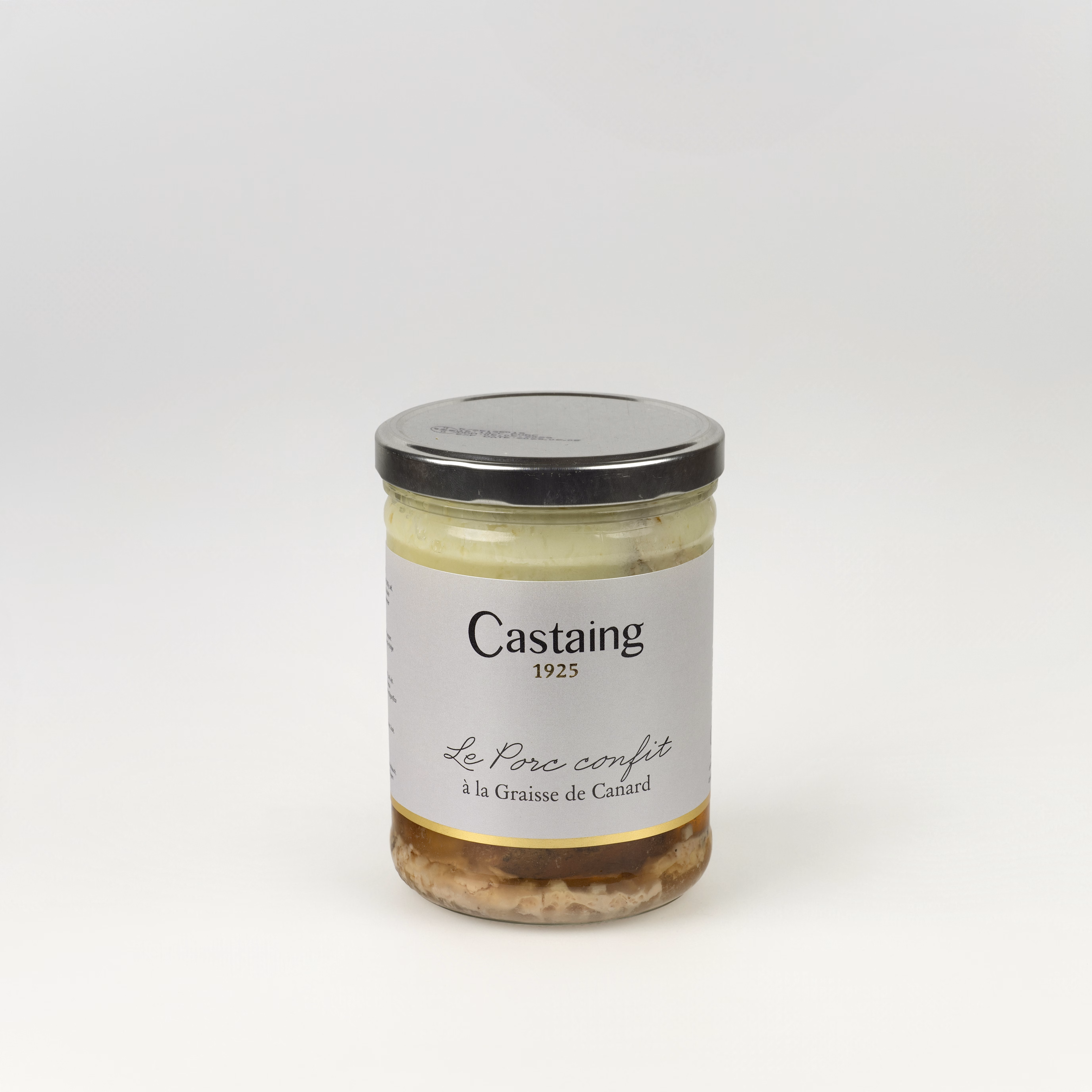 Castaing | Confit De Porc | Pork Confit | 720g Jar Serves Two