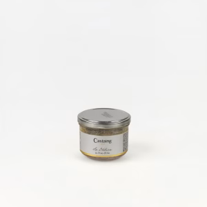Castaing | Delice Au Foie Gras D'Oie | Goose Pate With 20% Foie Gras | 180g Jar Serves 2