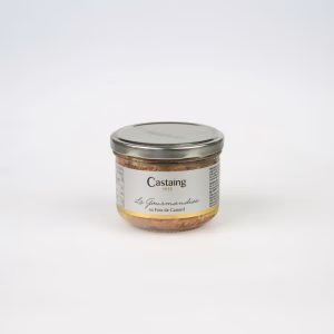 Castaing | Gourmandise Au Foie Gras De Canard | Duck Pate With 22% Foie Gras | 180g Jar Serves 2