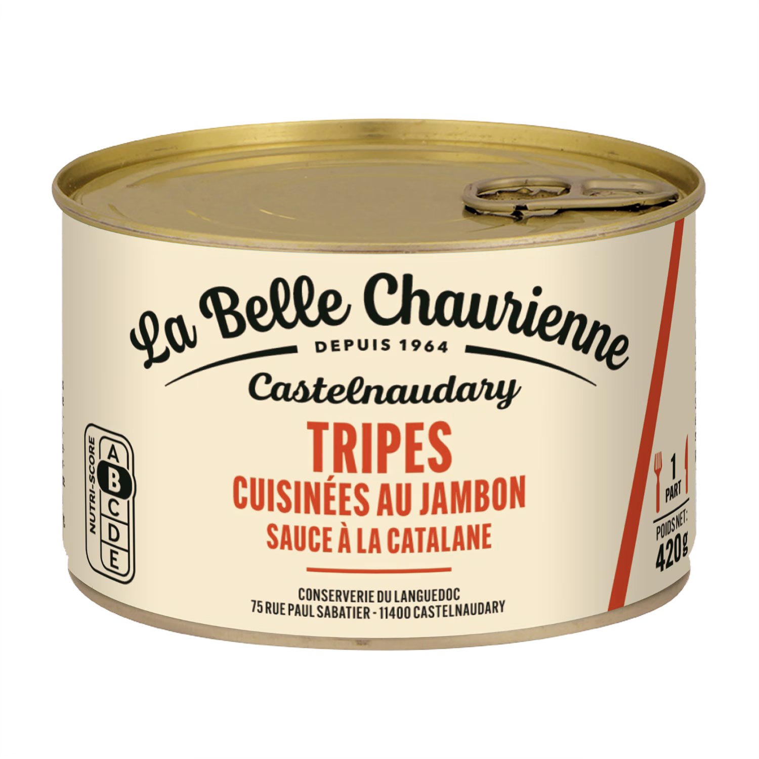 NEW | La Belle Chaurienne | Tripes Cuisines Au Jambon Sauce Catalane | 420g Serves 1 - 2