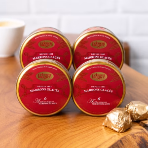 Clement Faugier | Marrons Glaces | 4 x 140g Tins | Case Offer